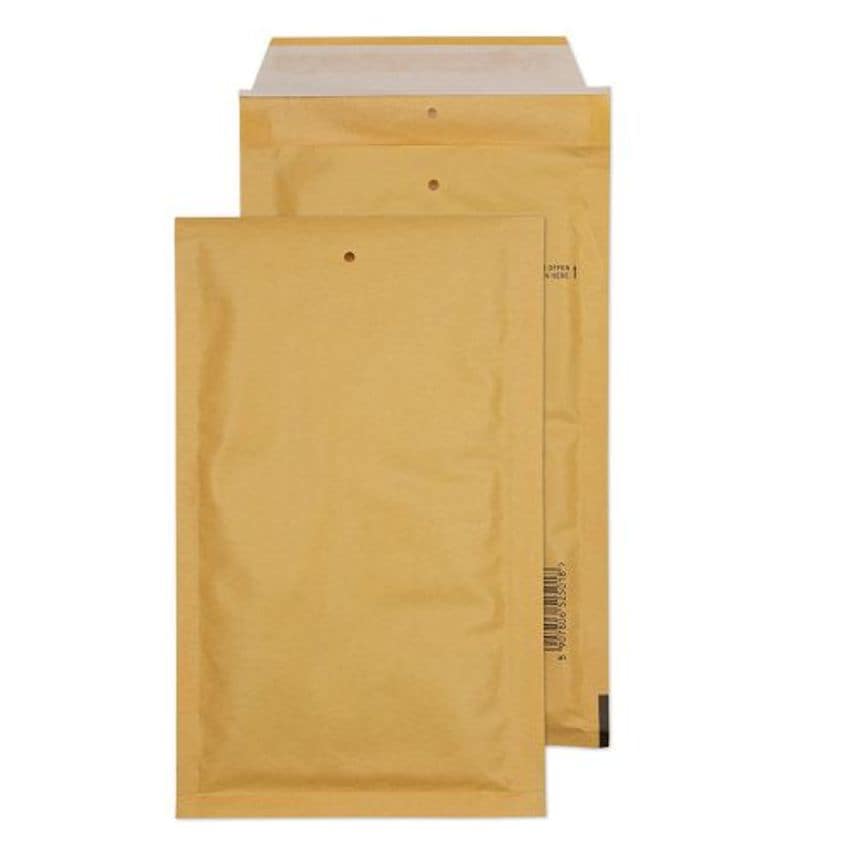 Purely Everyday Padded Bubble Pocket Peel and Seal Gold DL 220X120 - Box of 200