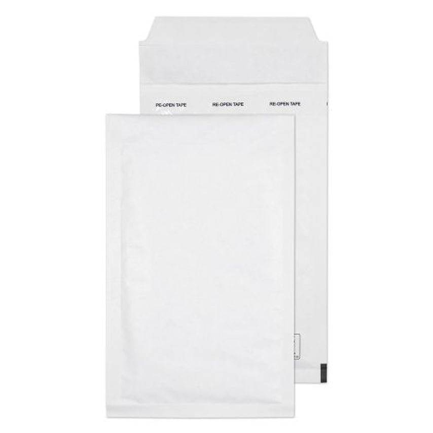 Purely Everyday Padded Bubble Pocket Peel and Seal White DL 220X120 - Box of 200
