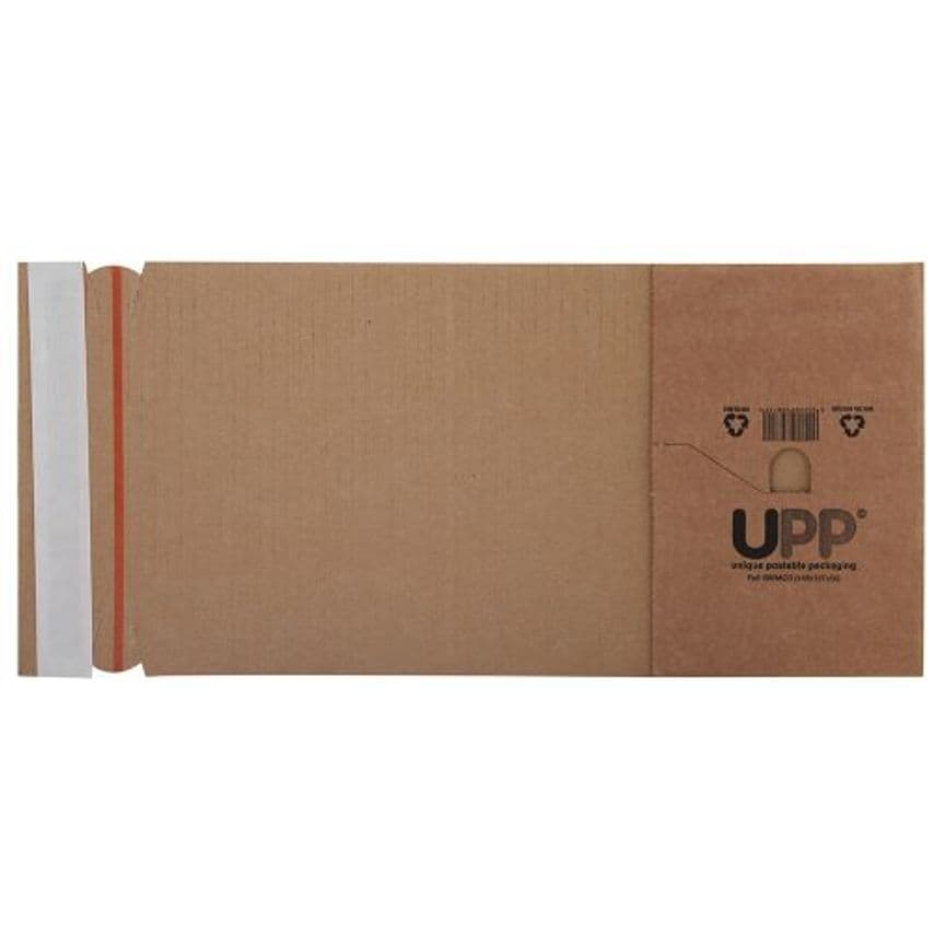 Purely Everyday Book Wrap Peel and Seal Manilla 145X127X50 - Box of 25