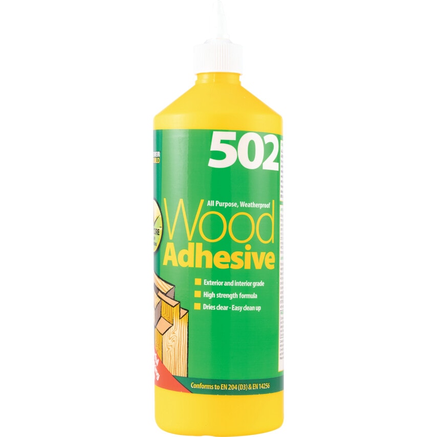 502 All Purpose Waterproof Wood Adhesive 1L