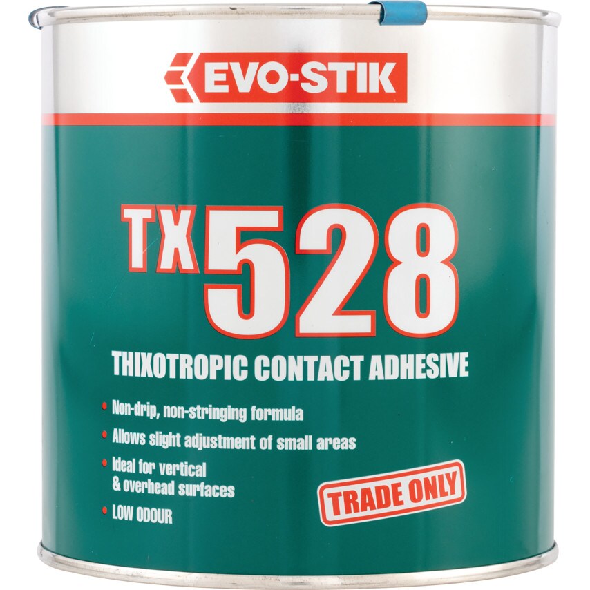 Evostik TX 528 1LTR Contact Adhesive 30603375 at Zoro