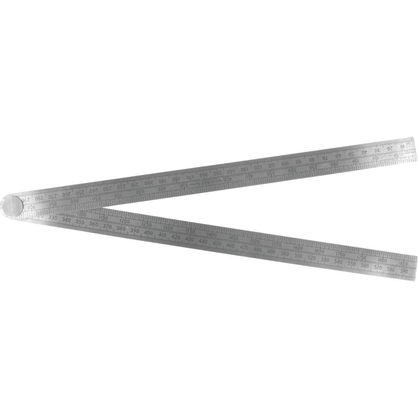 Stanley 1-35-333 (60R) 600mm Line of Chords Rule - Picture 2 of 2