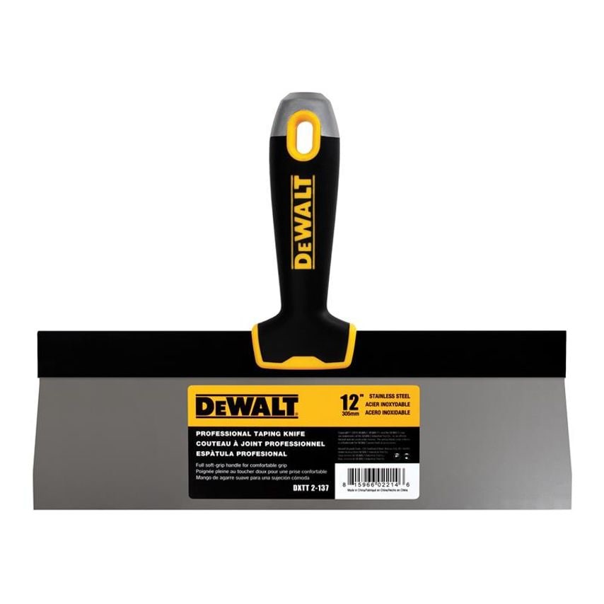 DeWalt Soft Grip Taping Knife 300mm (12in) DDW2137
