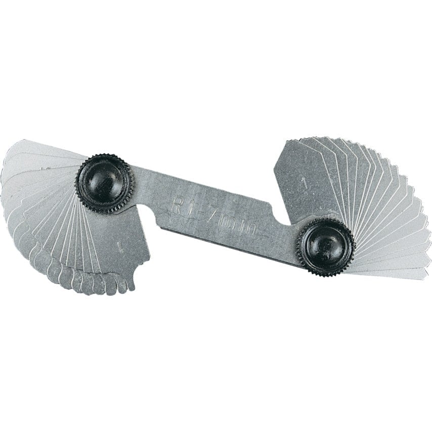 Kennedy 30 BLADE RADIUS GAUGE 15.525.0mm Zoro UK