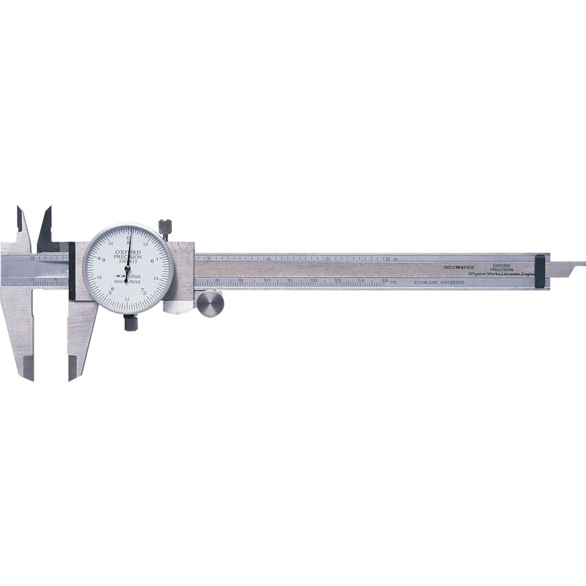 Shop Oxford 150mm Dial Caliper Reading 0.05mm Measuring & Test