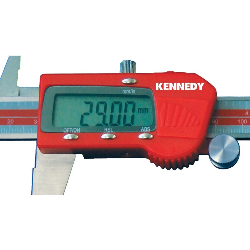 Kennedy 6"/150MM Digital ABS Electronic Caliper KE at Zoro