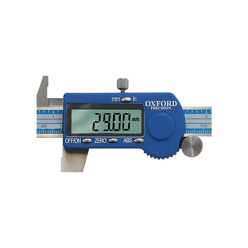 Oxford 6"/150MM Digital ABS Electronic Caliper OXD at Zoro