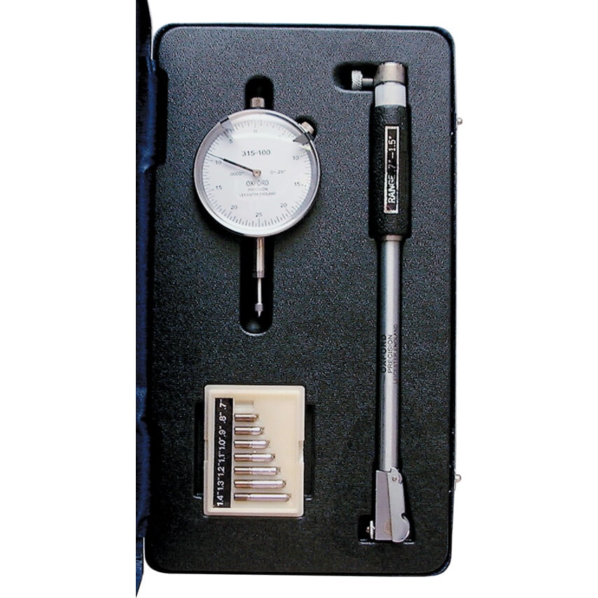 Shop Oxford 50150mm Dial Bore Gauge Dial Indicating Bore Gauges Zoro UK