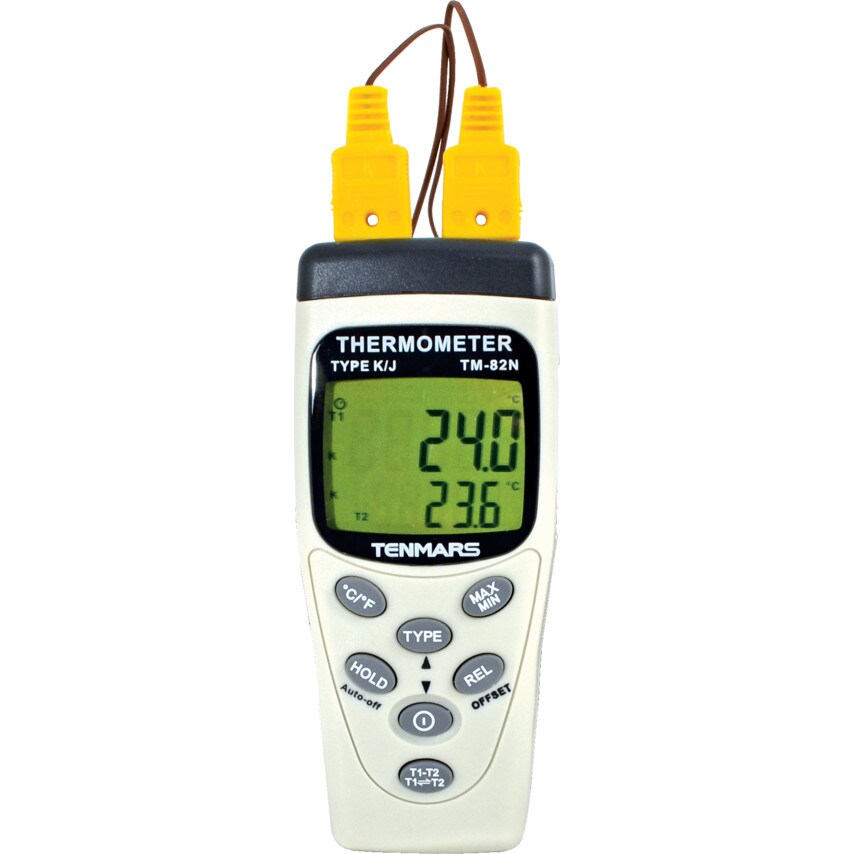 TM-82N Digital Thermometer comes with 2 Thermocouples (DT82)
