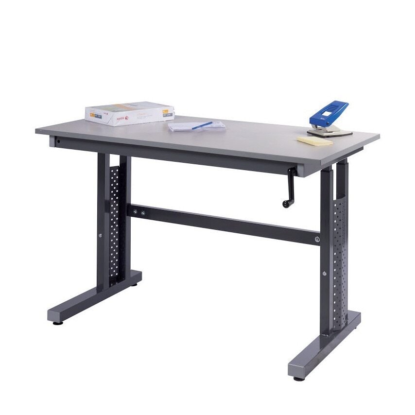 QMP Cost Saver Height Adjustable Workbench 600 x 600mm