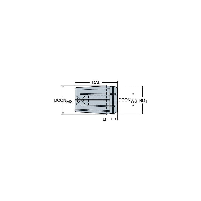 Sandvik Coromant A393.14-25-1/8P Collet