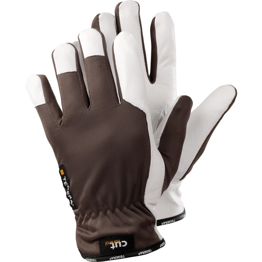 Ejendals 215 Tegera F/G Goatskin Gloves Kevlar Lining SZ.11- you get 12