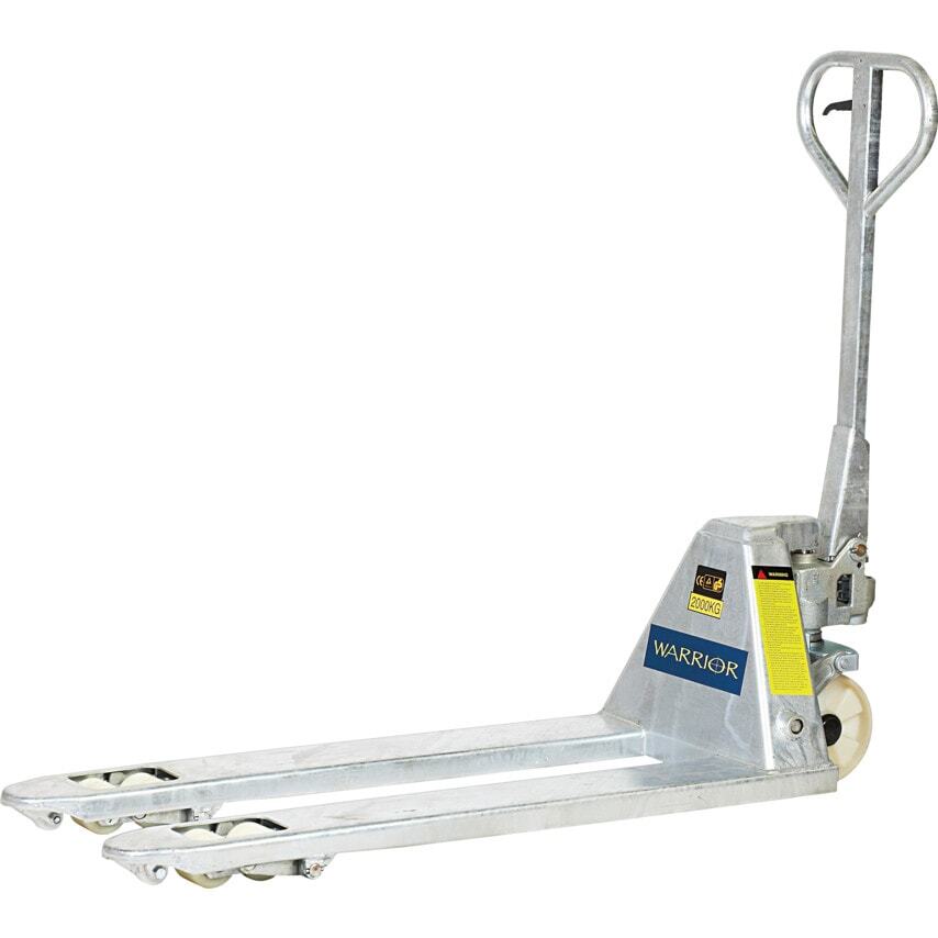 Warrior WRZ20HL115TNN Galvanised Pallet Truck 1150 x 685mm