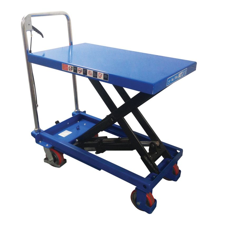 Vulcan Manual Single Scissor Lift Table - 150kg