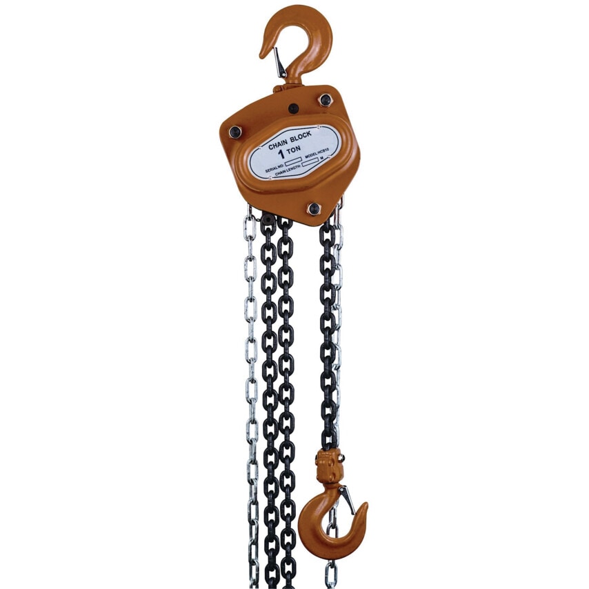 Ttc Lifting Gear MH10/3 Manual Chain Hoist 1.0 Tonne x 3m Chain