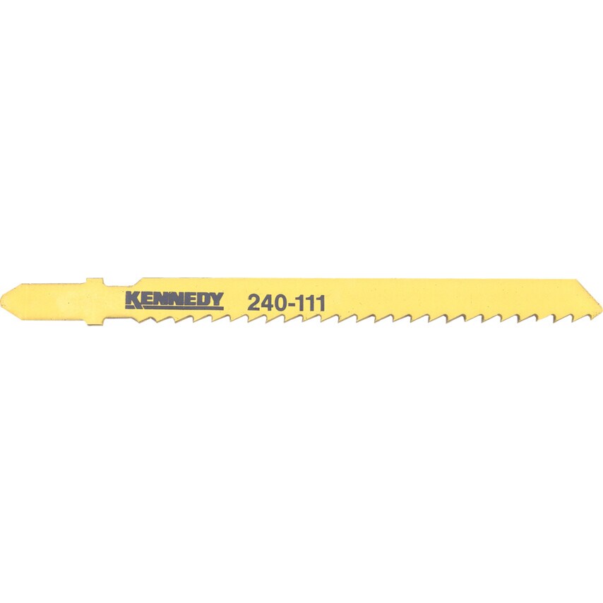Kennedy High Carbon Steel (HCS) Jigsaw Blades for Wood and Wood Based- you get 5