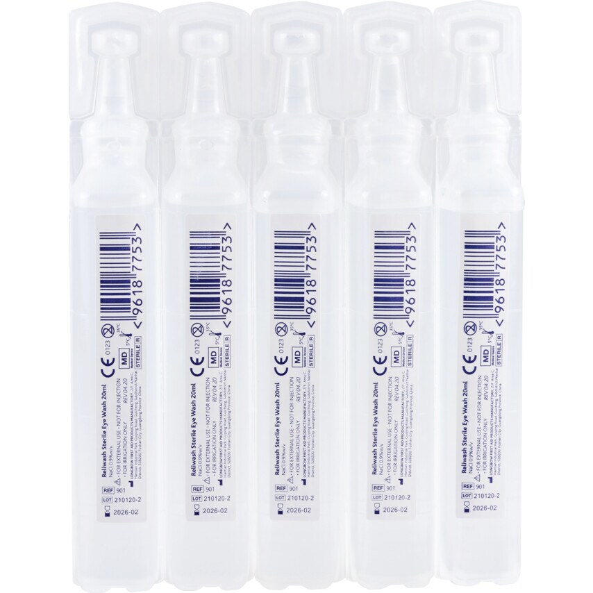 Eye Wash Pods 20ml - Pack of 25