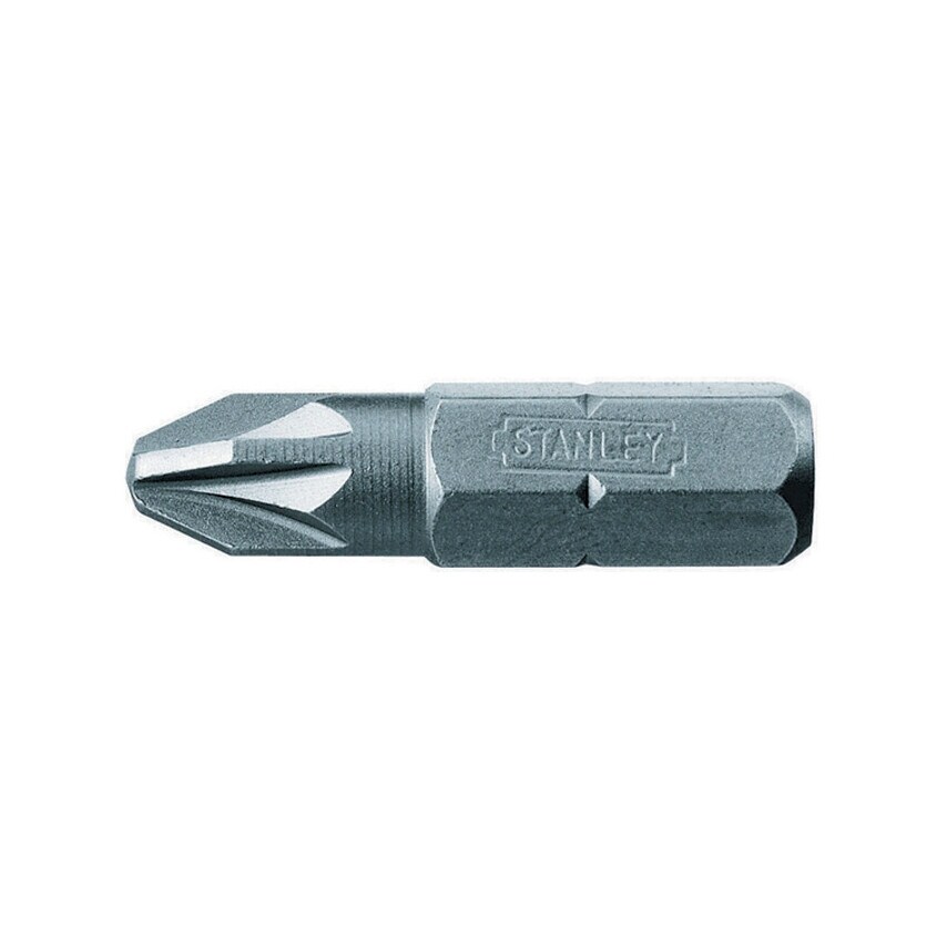 Stanley 1-68-953 PZ3 25mm Bit 1/4" Hex, Pack of 25