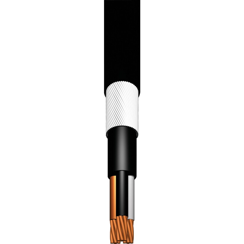 Cleveland Cable Company XLPE3X2/5 2.50mm LINEAR M 3 CORE S-W-A CABLE BLACK