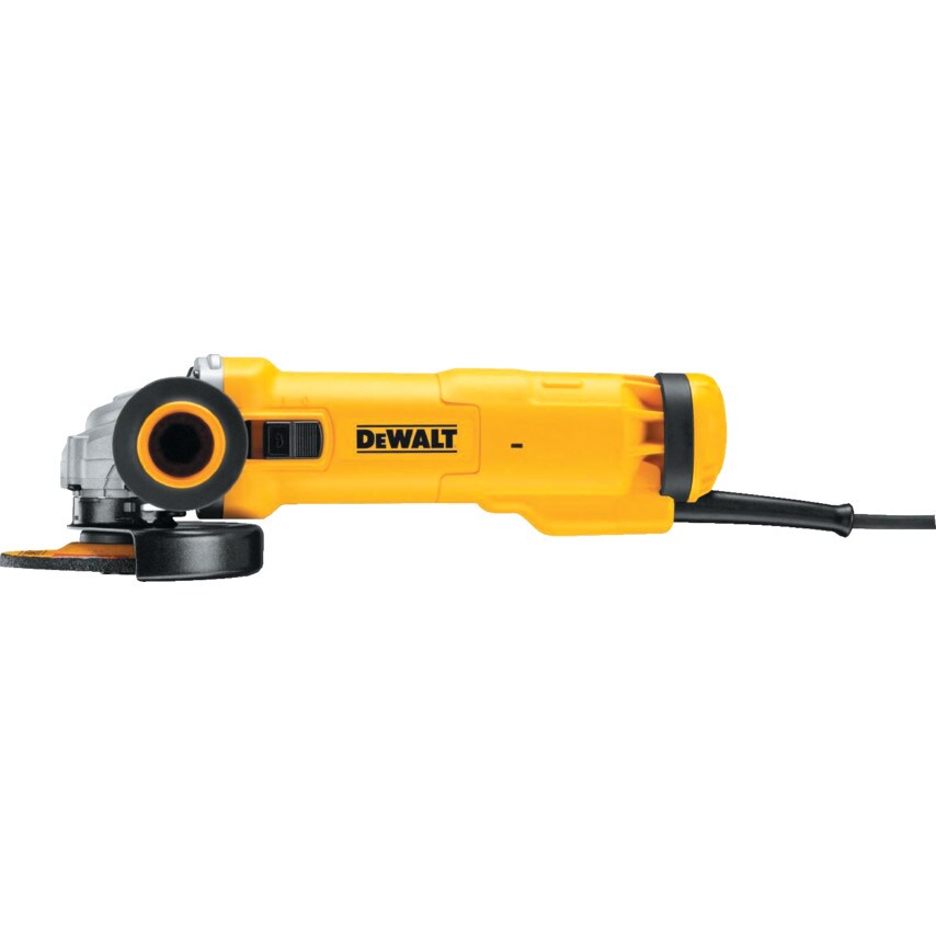 DeWalt DWE4206GB 115 MM Compact Angle Grinder with Slide Switch Sag No