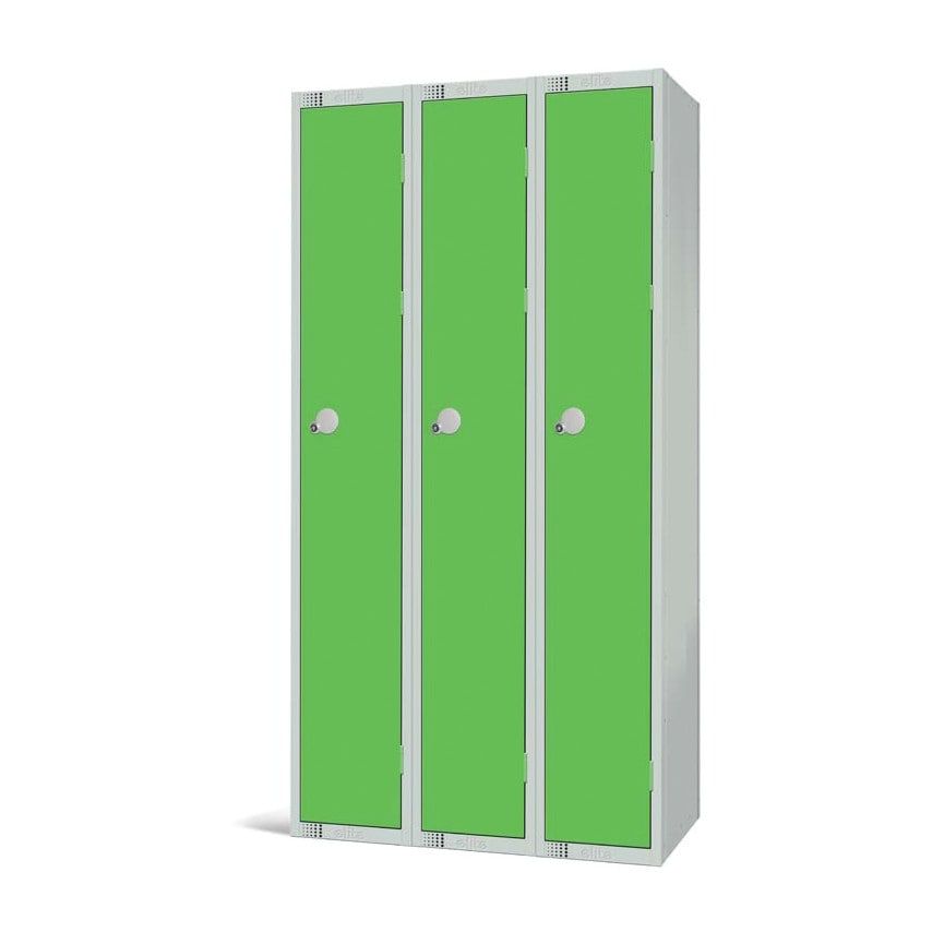 Elite Lockers Green 1 Door Locker - Nest 3 1800 x 300 x 450mm