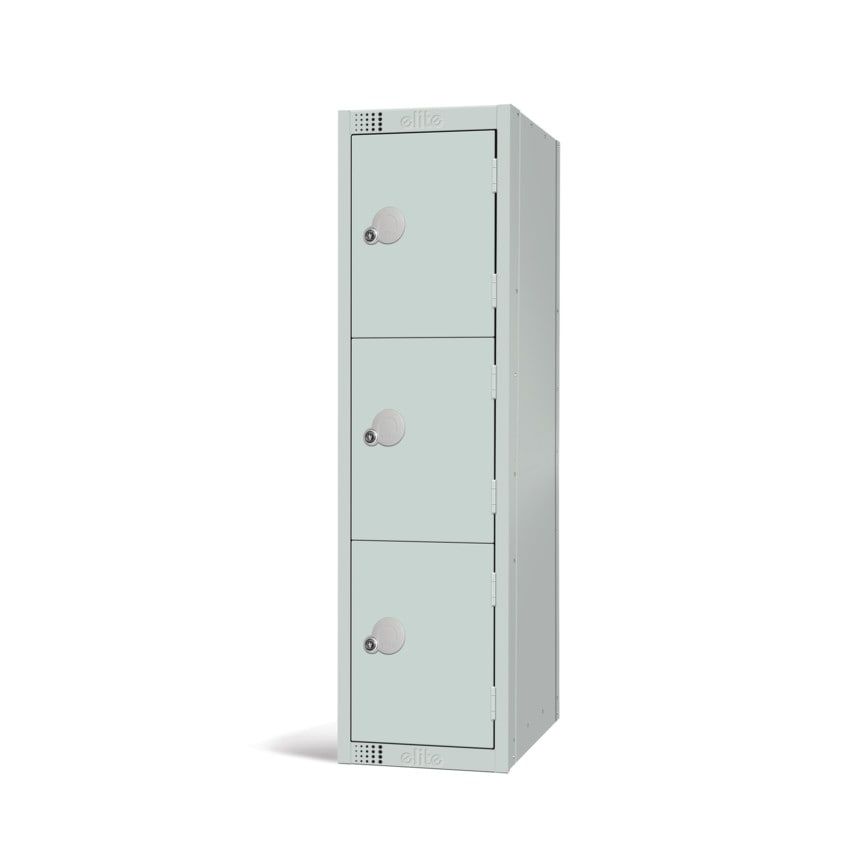 Elite Lockers Educational Locker 2 Door 1370 x 300 x 450mm Red