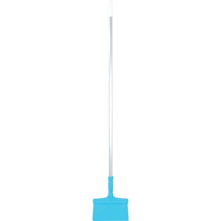 Blue Multi-Purpose Polypropylene Scraper with Aluminium Pole