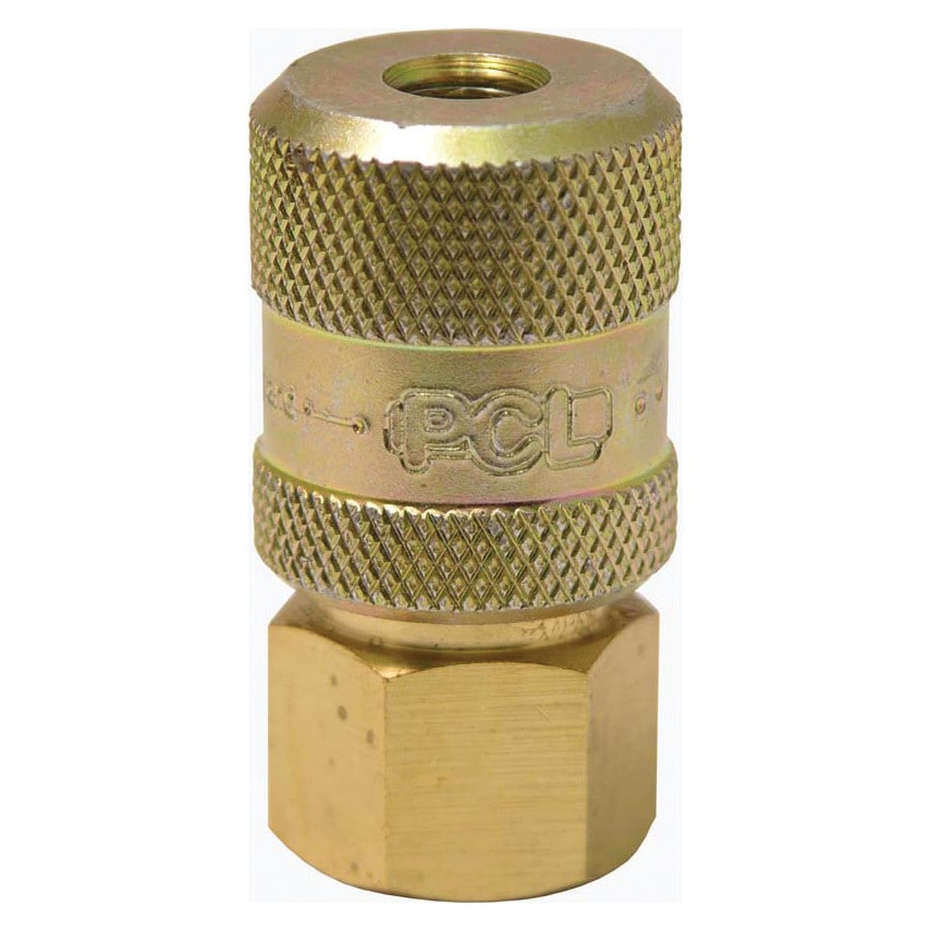 PCL CO9P03 8V1 Screwon Connector RP1/4 Inlet Open at Zoro