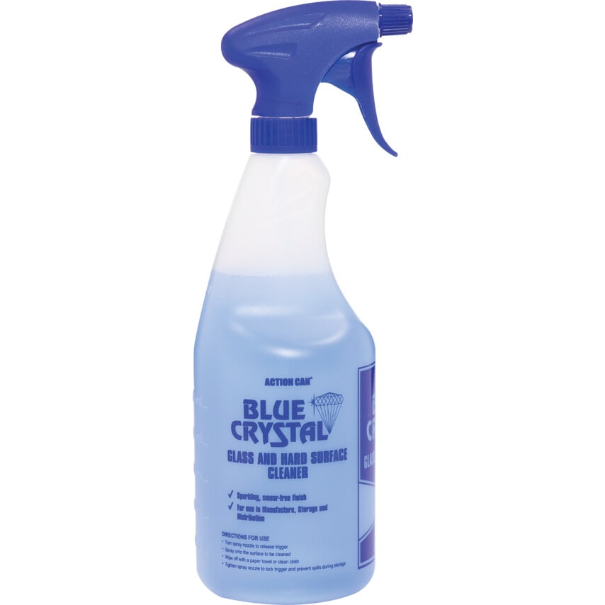 Blue Crystal Food Grade Glass & Surf Cleaner 750ml