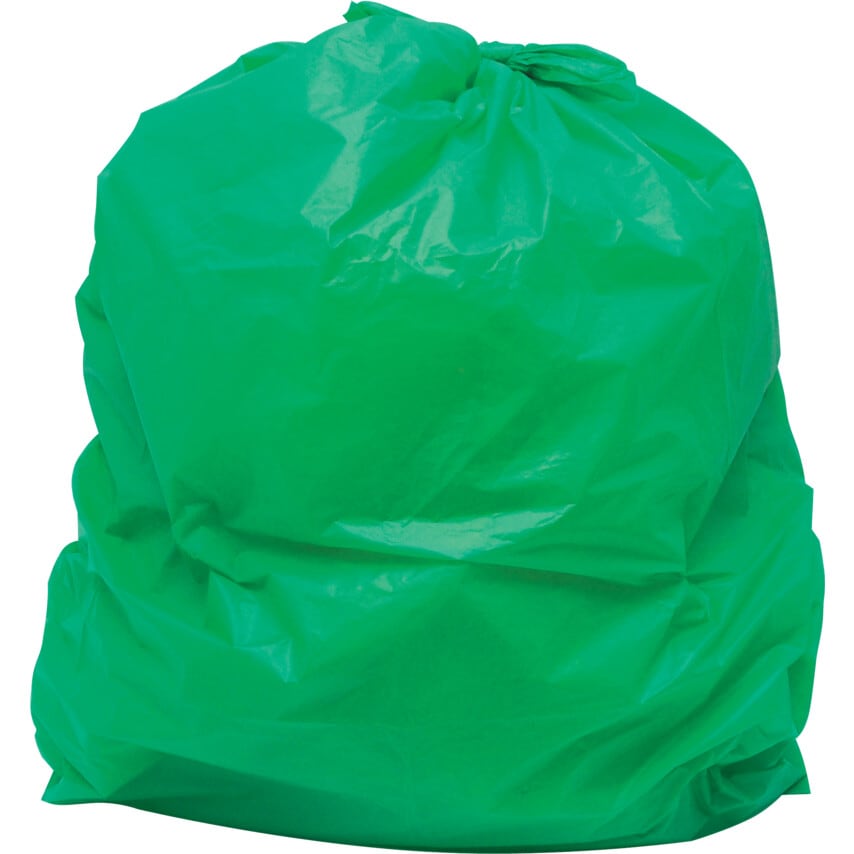 Avon 18" x 29" x 39" Green Refuse Sacks 160g, Pack of 200
