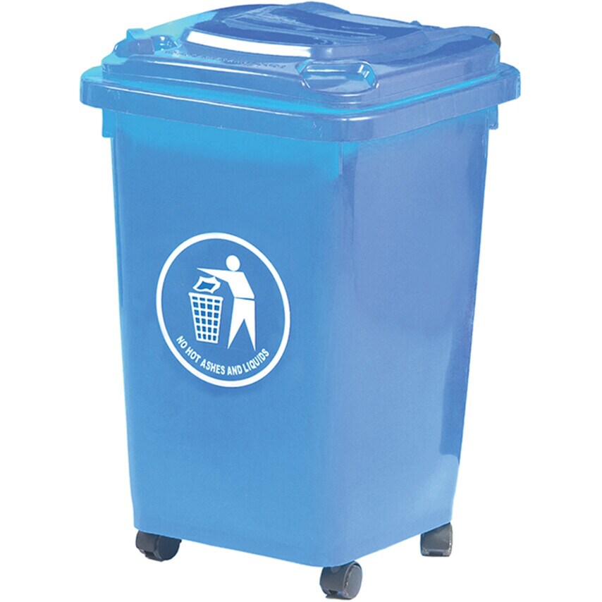 GPC Industries LWB50Y Blue Wheelie Bin - 50 Litre