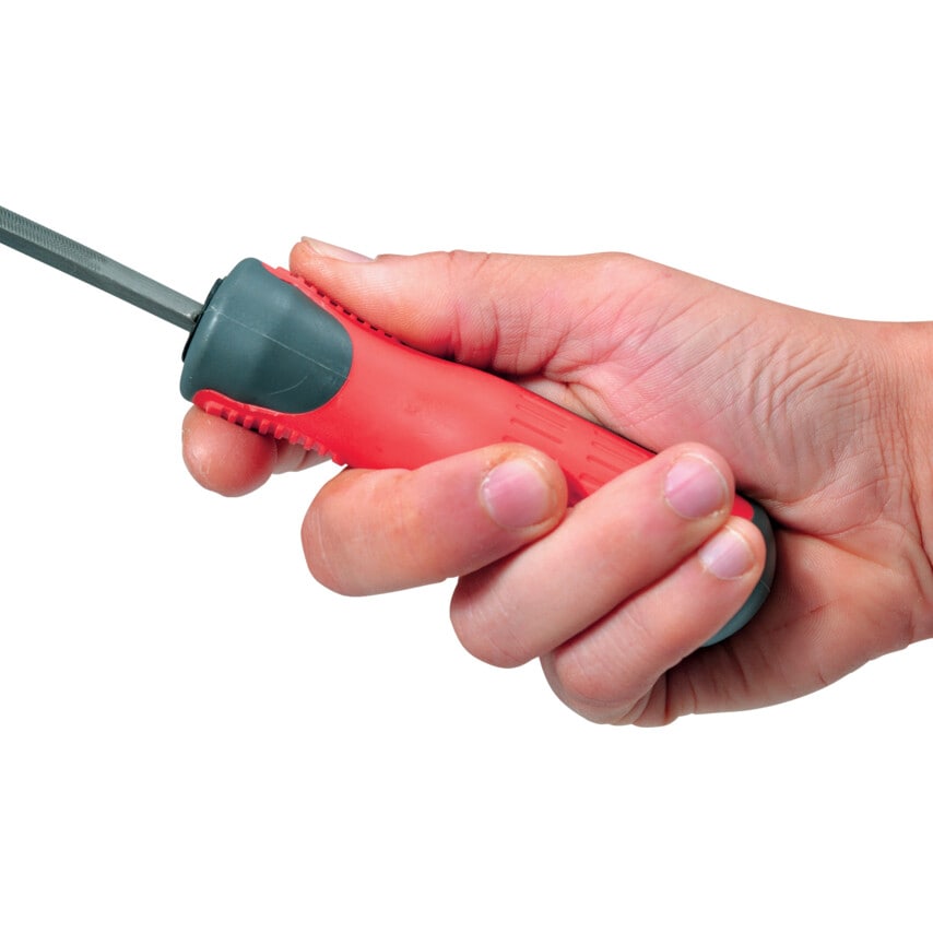 KennedyPro 8" (200MM) Hand Smooth Engineers File + Handle Zoro UK