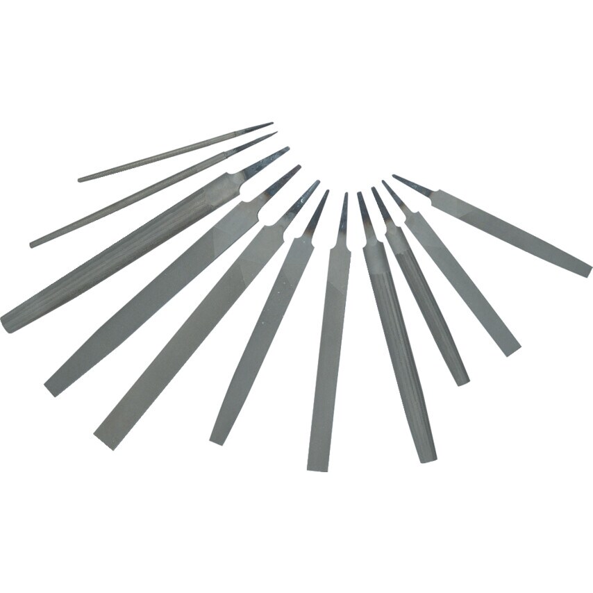 Shop Workshop 11 Piece Assorted & Precision File Set - File Sets | Zoro ...