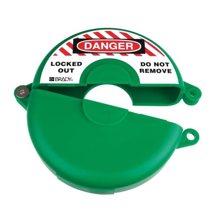 Sitesafe Gate Valve Lockout - 63.5 to 127mm - Green
