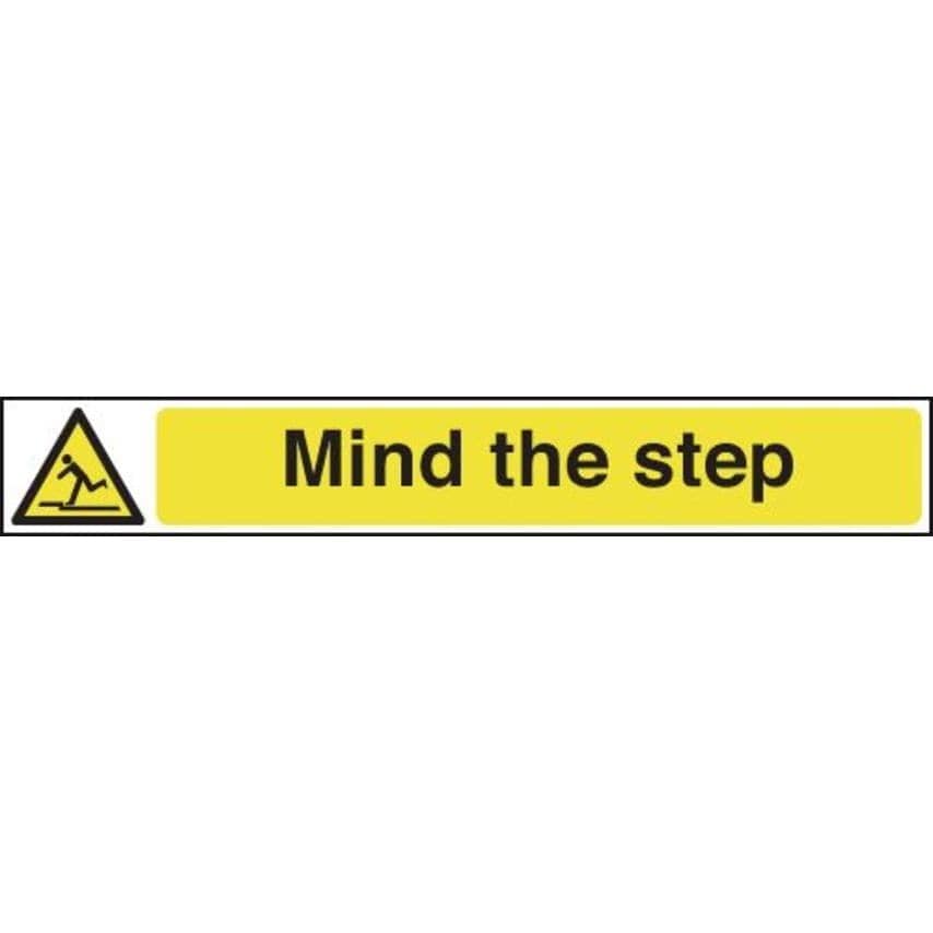 Sitesafe 60 x 400mm Mind The Step - Rigid