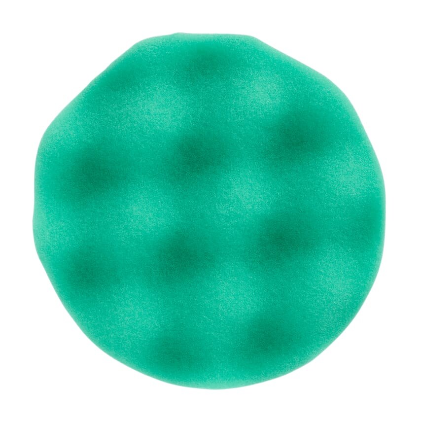 Perfect-It Foam Compounding Pad, Green, Convoluted, 75 mm, 50499