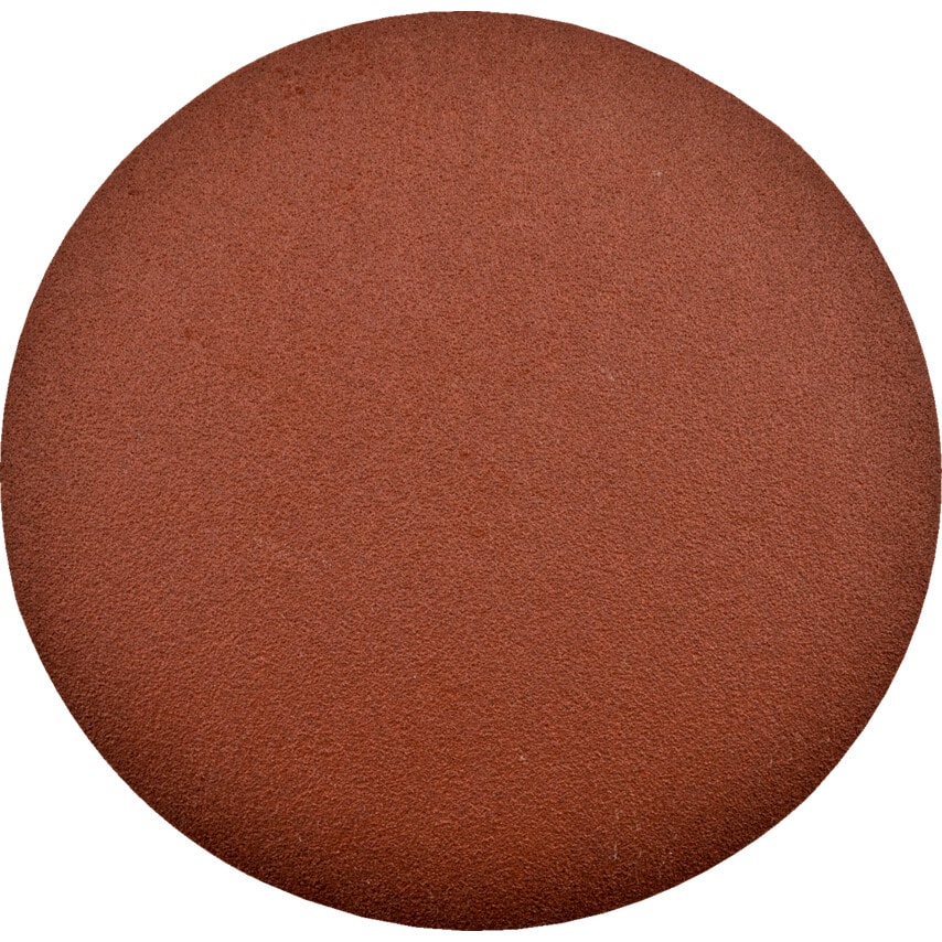 Workshop 115MM Aluminium Oxide Hook-N-Loop Backed Sanding Discs Plai- you get 10