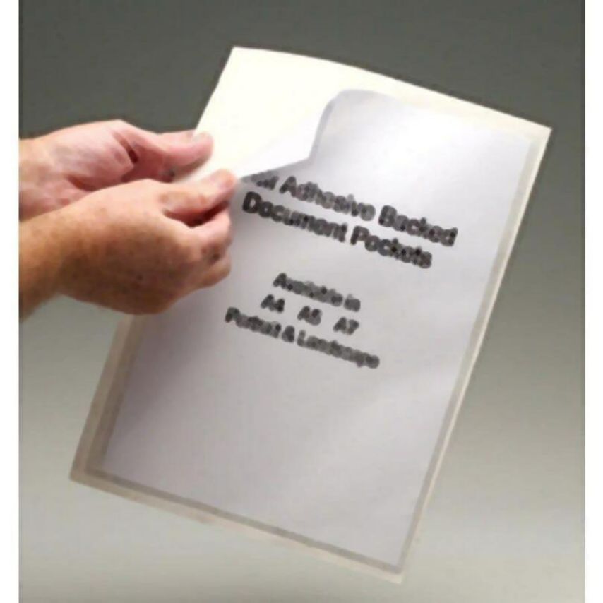 Beaverswood Self Adhesive Protection Prockets A7 Vertical ID 155 x 80mm