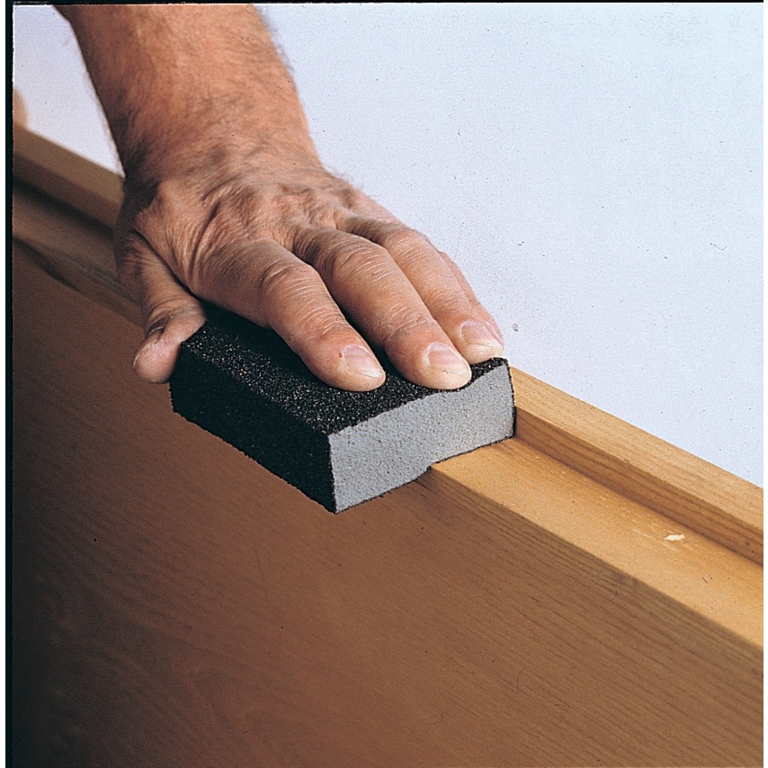 York Sanding Block 96X69X25MM Medium Aluminium Oxide Double Sided Zoro UK