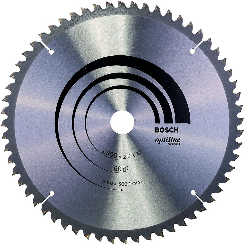 Bosch 2608640441 Optiline Wood 305 x 30mm Circular Saw Blade 60T