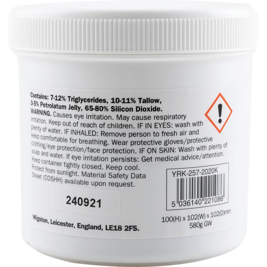 York Fine Valve Grinding Compound 500GM YRK2572020 at Zoro