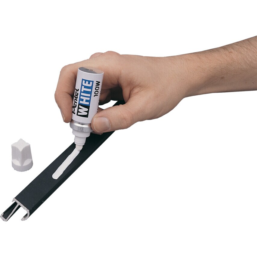 Pentel X100W White Pigment Ink Marker X100W at Zoro