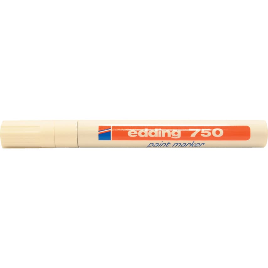Shop Edding 750 Paint Marker White (049) Paint Markers Zoro UK