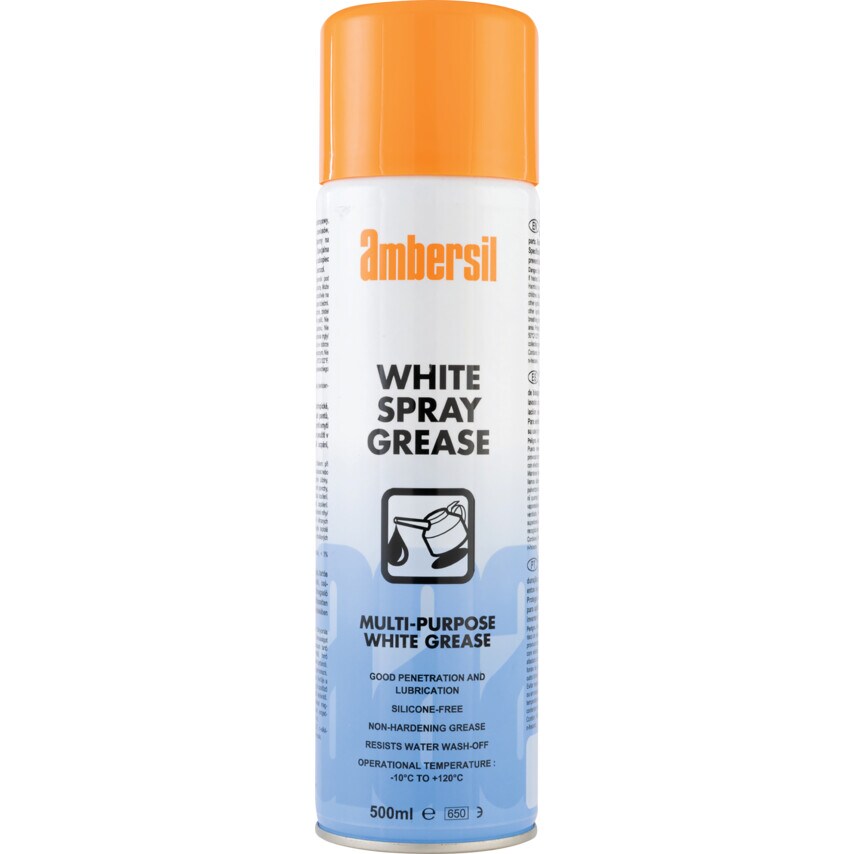 Spray Grease, White Multi-purpose, 500ML