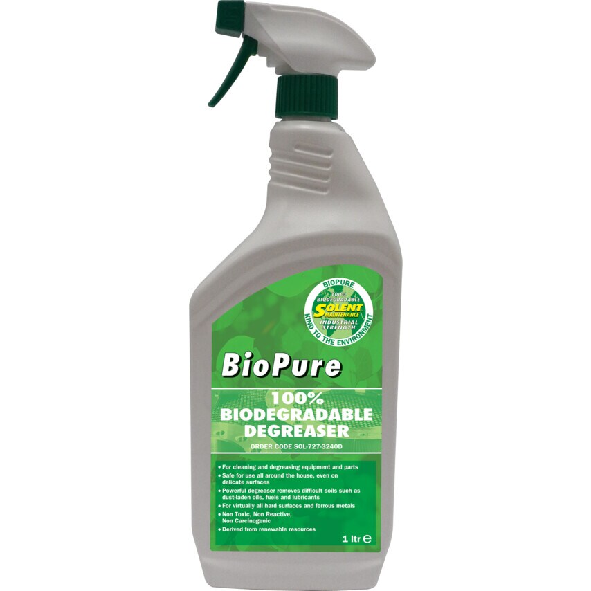 Solent Maintenance 100 Biodegradable Degreaser 1L at Zoro