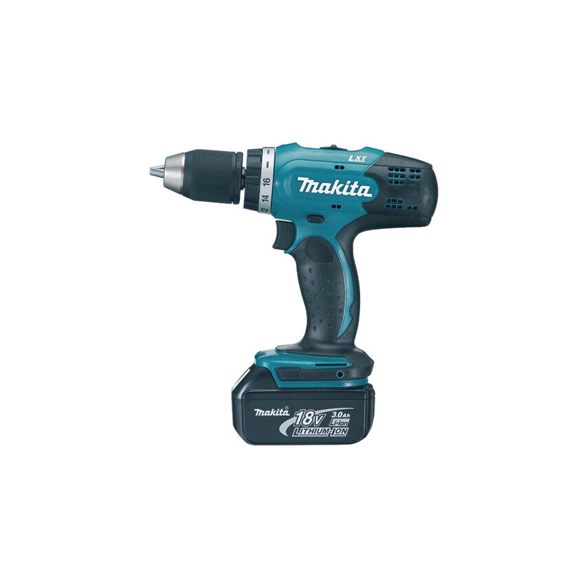 Makita DDF453RFE 18V LXT 13mm Drill Driver with at Zoro
