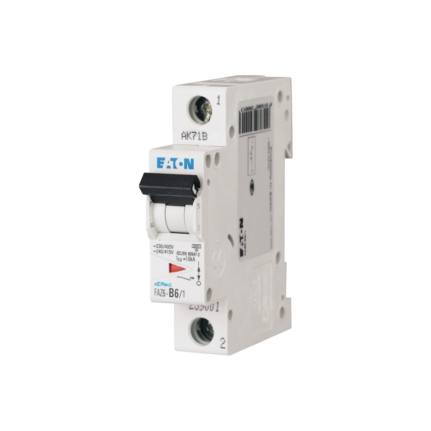 Eaton FAZ6-C20/1 MCB 20A C-TYPE SP 6KA