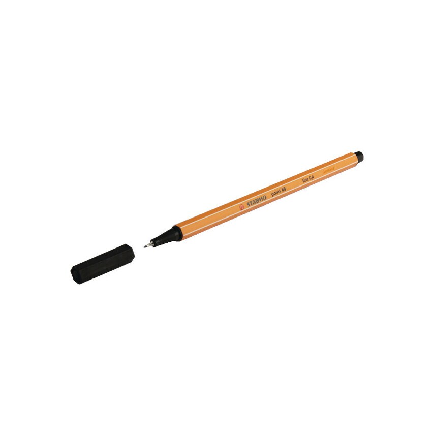 Stabilo 88/46 Point 88 Fineliner Pen Black Pack of 10