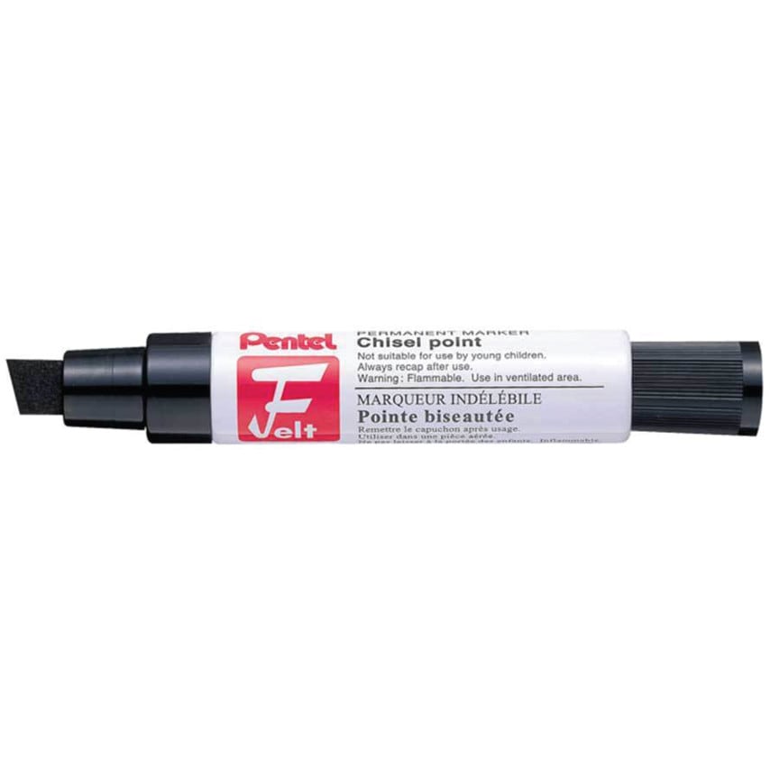 Pentel Jumbo Felt Marker Black Zoro UK
