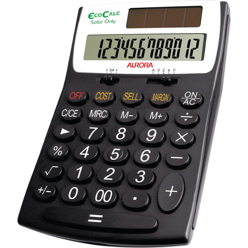 Aurora EC505 Desk Recycled Calculator - Picture 1 of 1